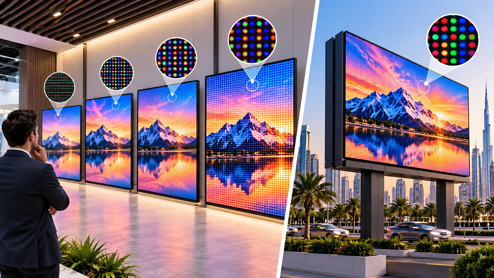 How to Choose the Right Pixel Pitch for Your LED Display